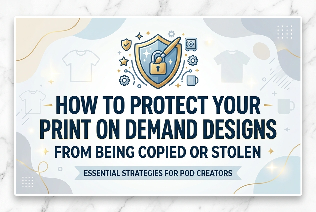 How to Protect Your Print on Demand Designs from Being Copied or Stolen