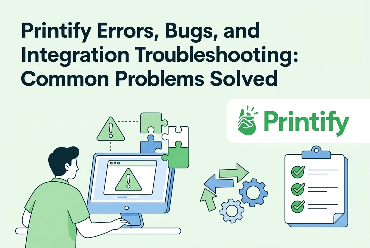 Printify Errors, Bugs, and Integration Troubleshooting: Common Problems Solved