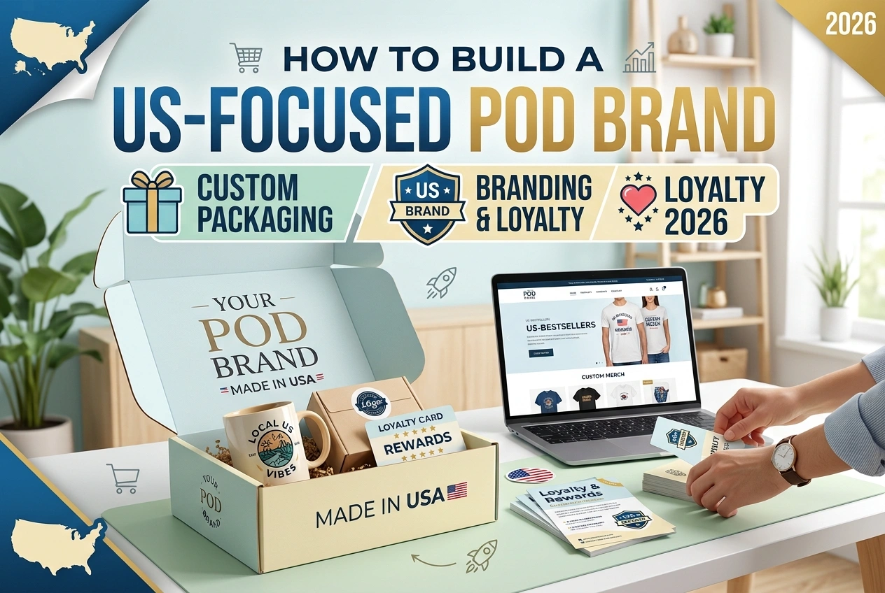 How to Build a US-Focused POD Brand: Custom Packaging, Branding & Loyalty 2026
