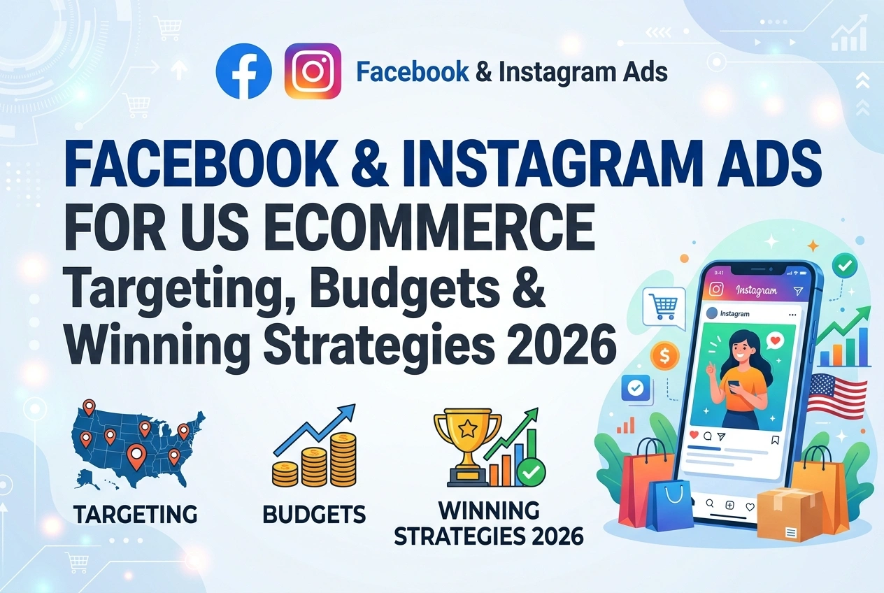 Facebook & Instagram Ads for US Ecommerce: Targeting, Budgets & Winning Strategies 2026