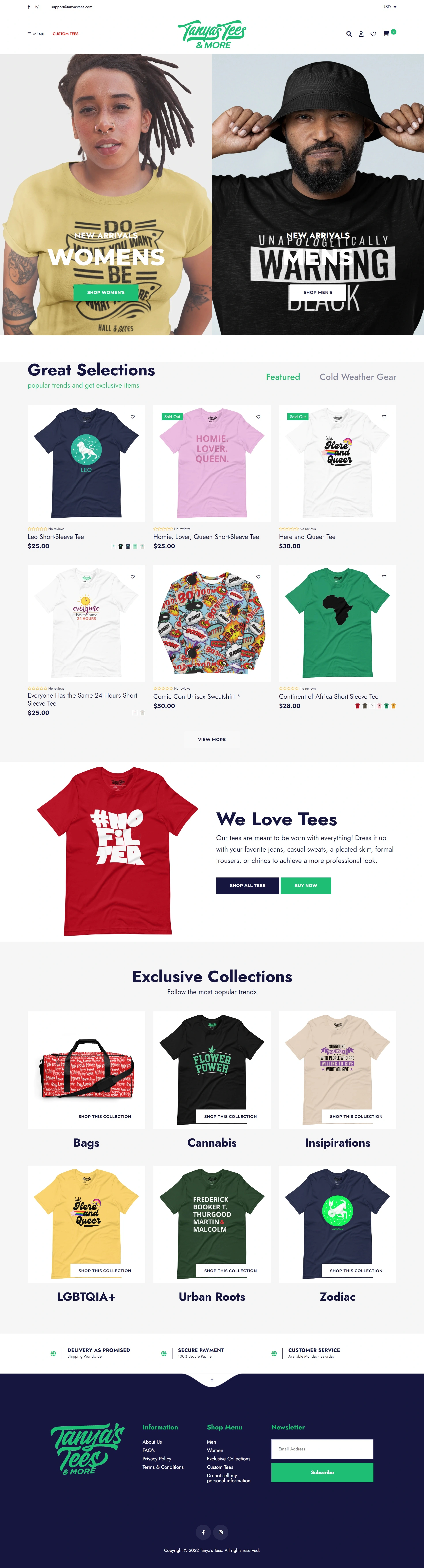 Tanya's Tees & More