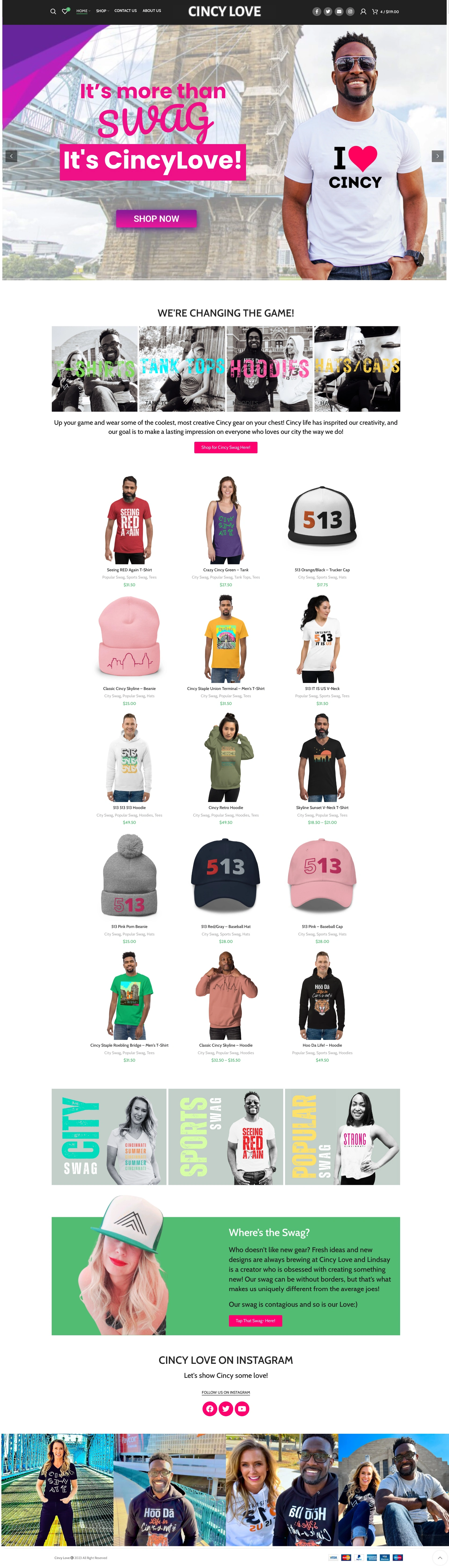 Cincy Love POD Store