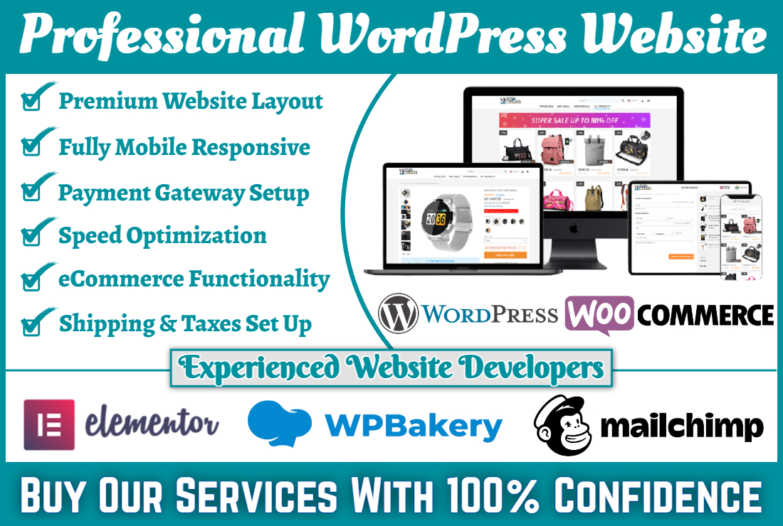 Professional WordPress Website Development | Responsive, Fast & SEO-Friendly